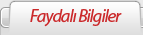 Faydal� Bilgiler