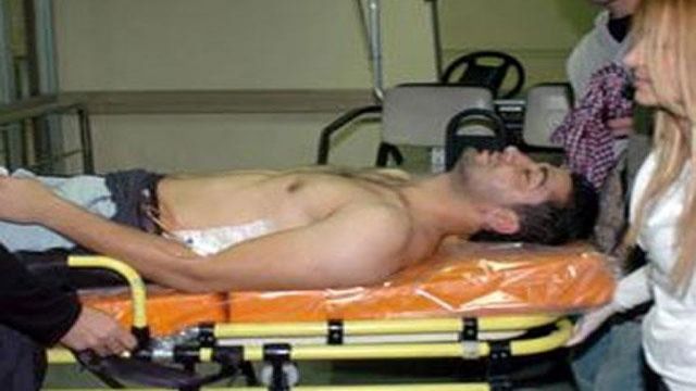 Kayserisporlu sporcu bıçaklandı!